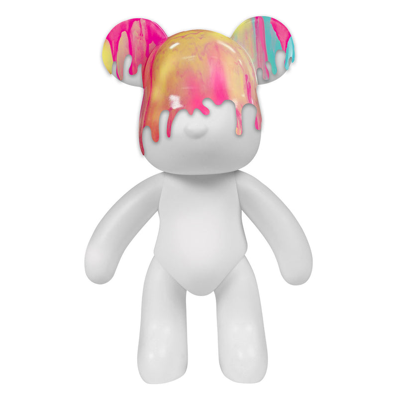 Load image into Gallery viewer, Gear2play pour palz large paint bear 'bubblegum pop' - gietverfset (roze, geel, turquoise)
