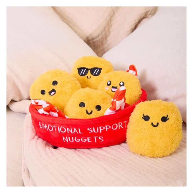 Load image into Gallery viewer, Just play emotional support nuggets knuffels - 6dlg.
