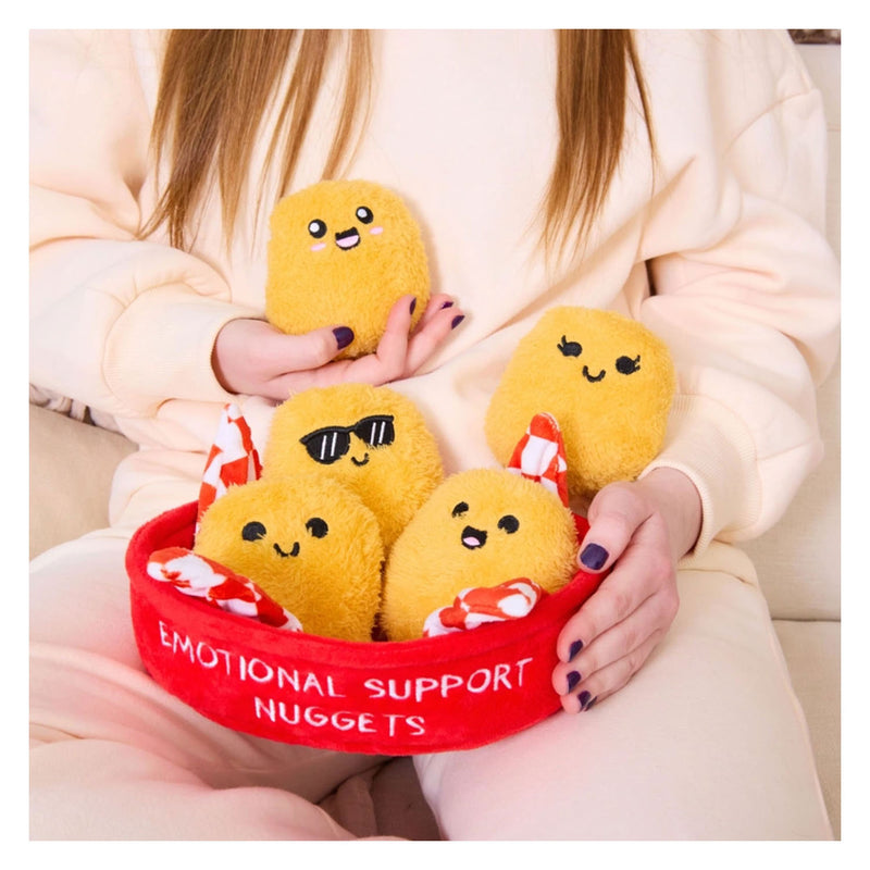 Load image into Gallery viewer, Just play emotional support nuggets knuffels - 6dlg.
