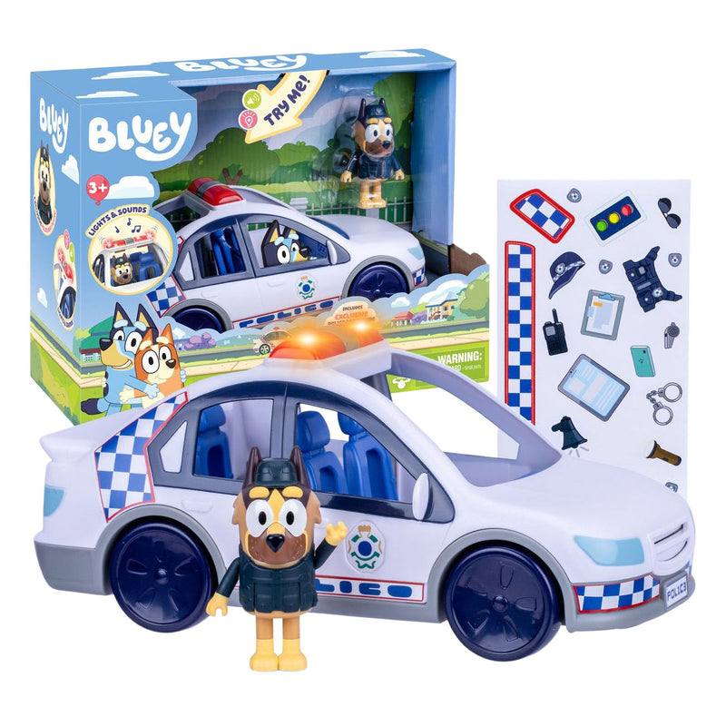 Load image into Gallery viewer, Spectron bluey politieauto met licht geluid
