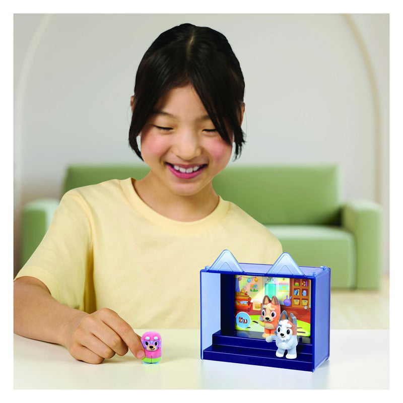 Load image into Gallery viewer, Spectron bluey fuzzies verzamelfiguren verrassingsset - 3 figuurtjes
