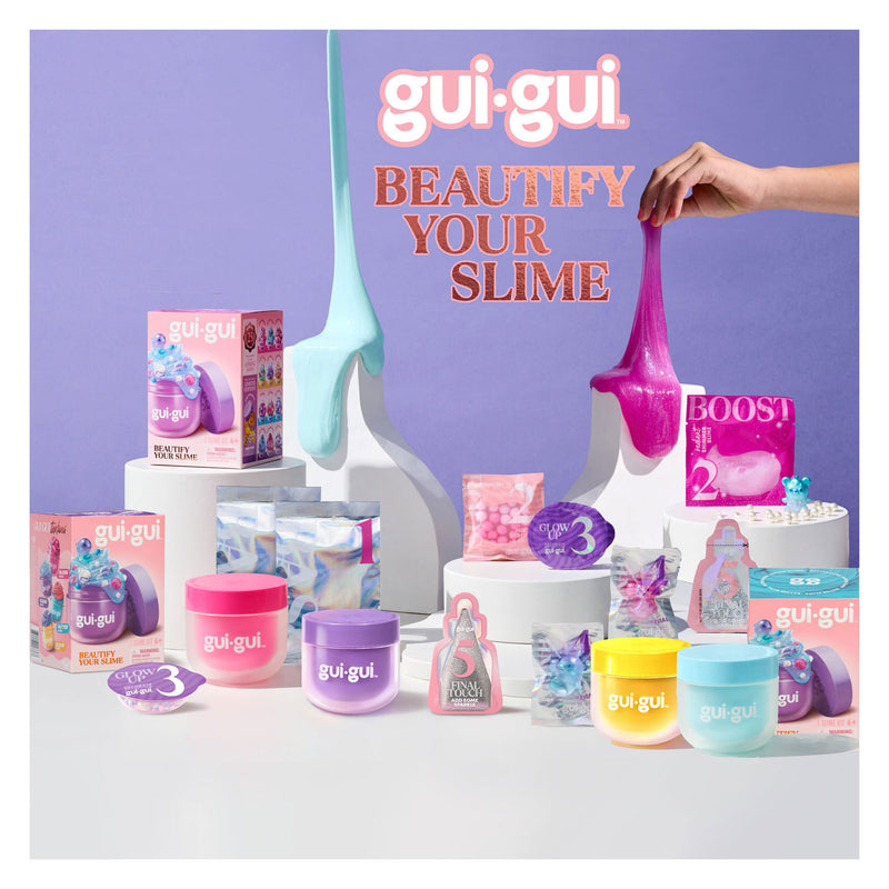 Load image into Gallery viewer, Moose toys gui gui slijm - shimmer deluxe duo pack - maak je eigen sprankelende, geurende slime

