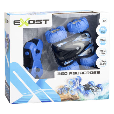 Exost rc aquacross amfibie stuntauto 1:18 - rc auto - bestuurbare auto - oplaadbare accu
