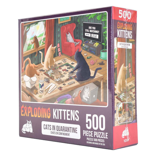 Asmodee exploding kittens puzzel, 500st.