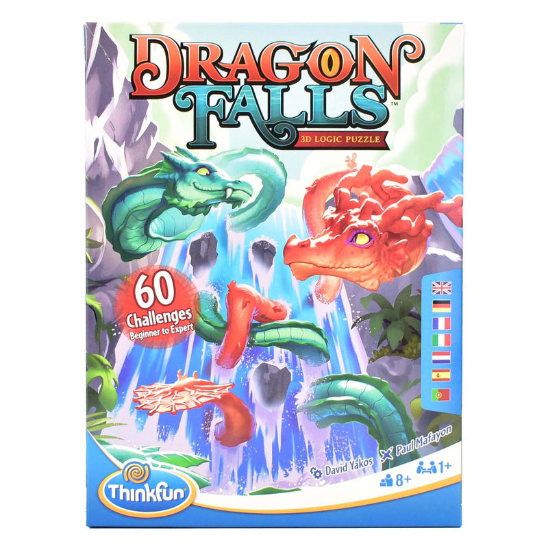 Load image into Gallery viewer, Thinkfun dragon falls 3d denkpuzzel, 60 challenges
