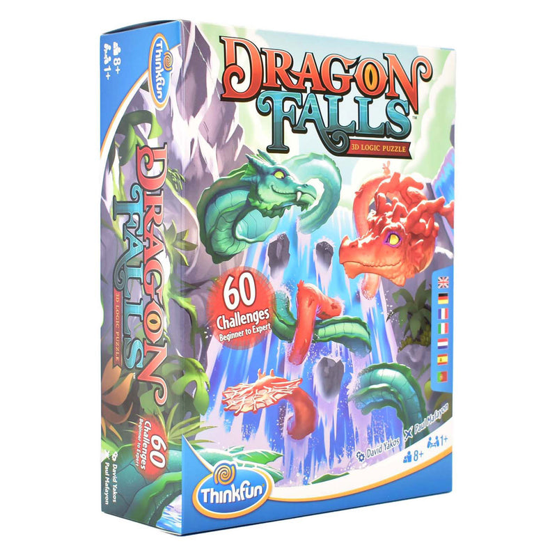 Load image into Gallery viewer, Thinkfun dragon falls 3d denkpuzzel, 60 challenges
