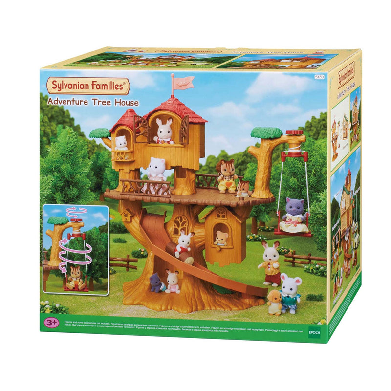 Load image into Gallery viewer, Sylvanian families 5450 avontuurlijke boomhut- te combineren met 5451 blok hut
