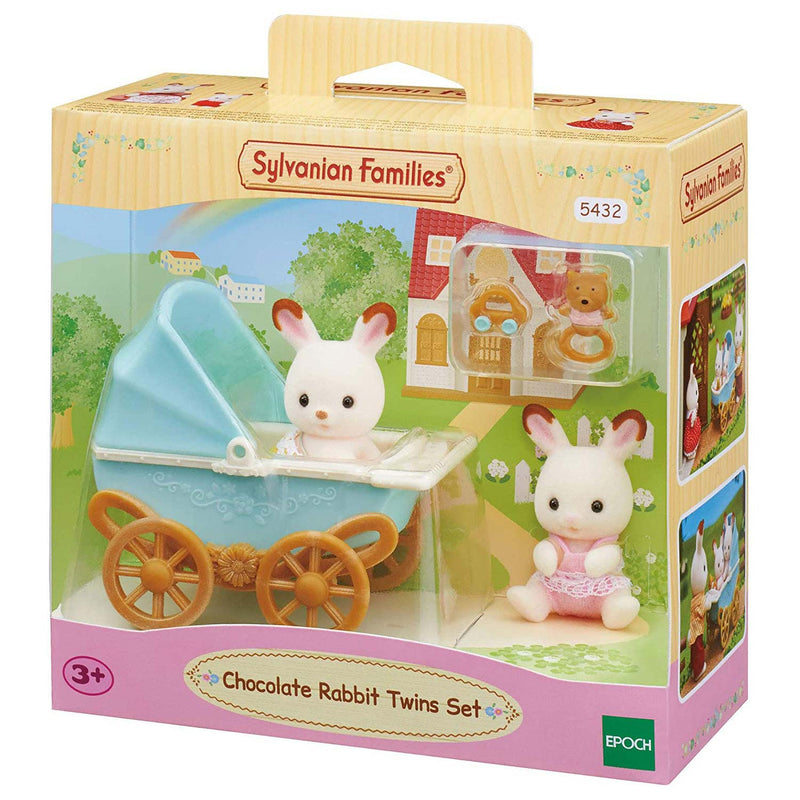 Load image into Gallery viewer, Sylvanian families 5432 set tweeling chocoladekonijn
