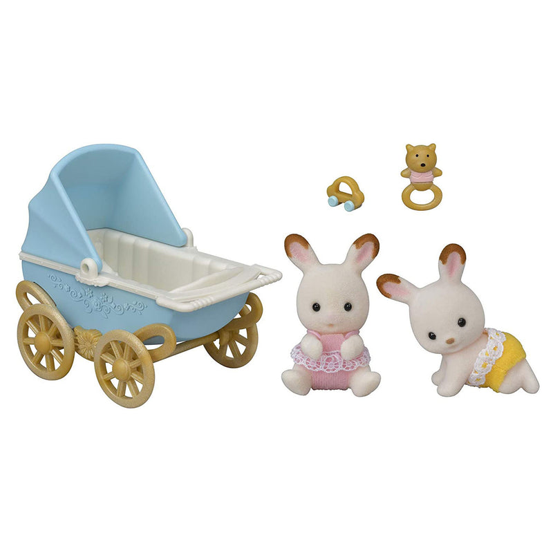 Load image into Gallery viewer, Sylvanian families 5432 set tweeling chocoladekonijn
