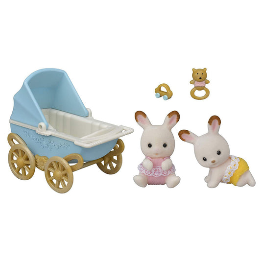 Sylvanian families 5432 set tweeling chocoladekonijn