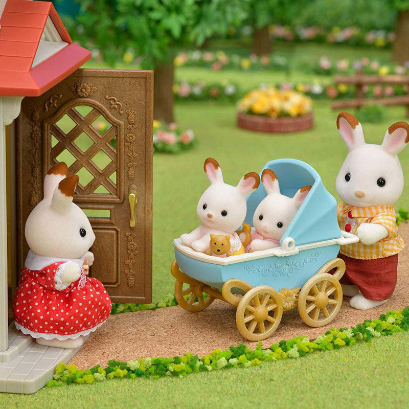 Load image into Gallery viewer, Sylvanian families 5432 set tweeling chocoladekonijn
