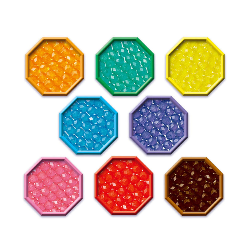 Load image into Gallery viewer, Aquabeads navulling juweelparelpakket - 800 juweel parels in 8 kleuren
