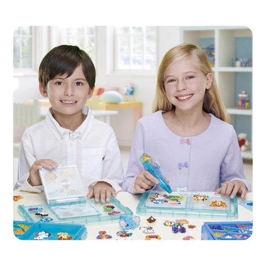 Aquabeads navulling juweelparelpakket - 800 juweel parels in 8 kleuren