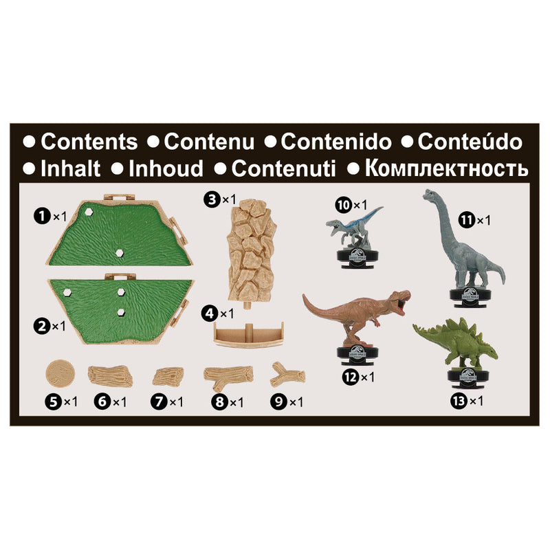 Afbeelding laden in galerijviewer, Epoch jurassic world island quake balansspel
