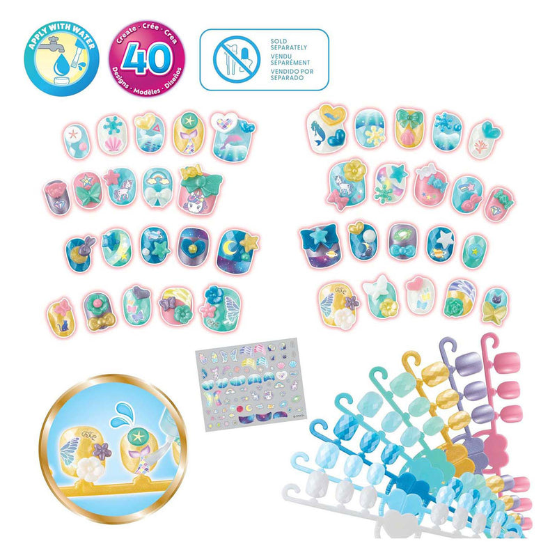 Load image into Gallery viewer, Aquabeads magische navulling nagelset- 40 nagels
