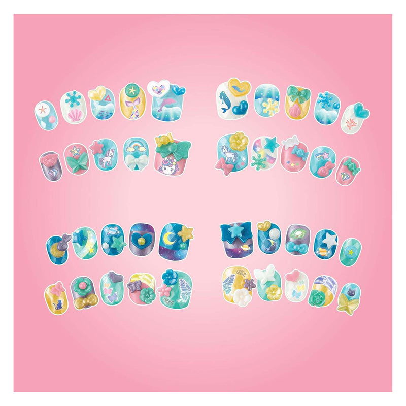 Load image into Gallery viewer, Aquabeads magische navulling nagelset- 40 nagels
