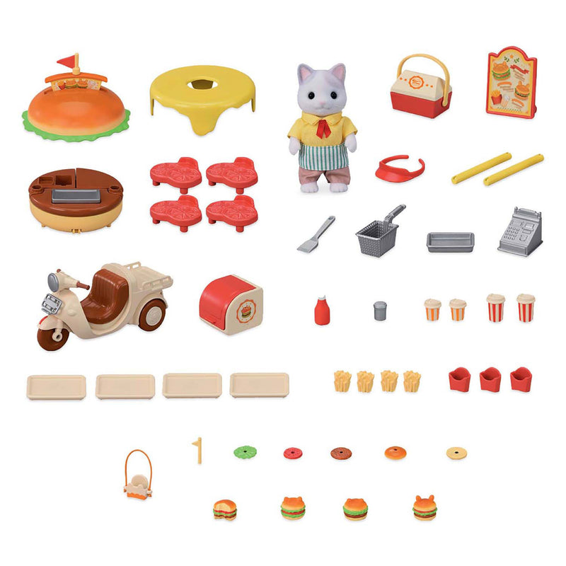 Load image into Gallery viewer, Sylvanian families 5757 hamburger stand
