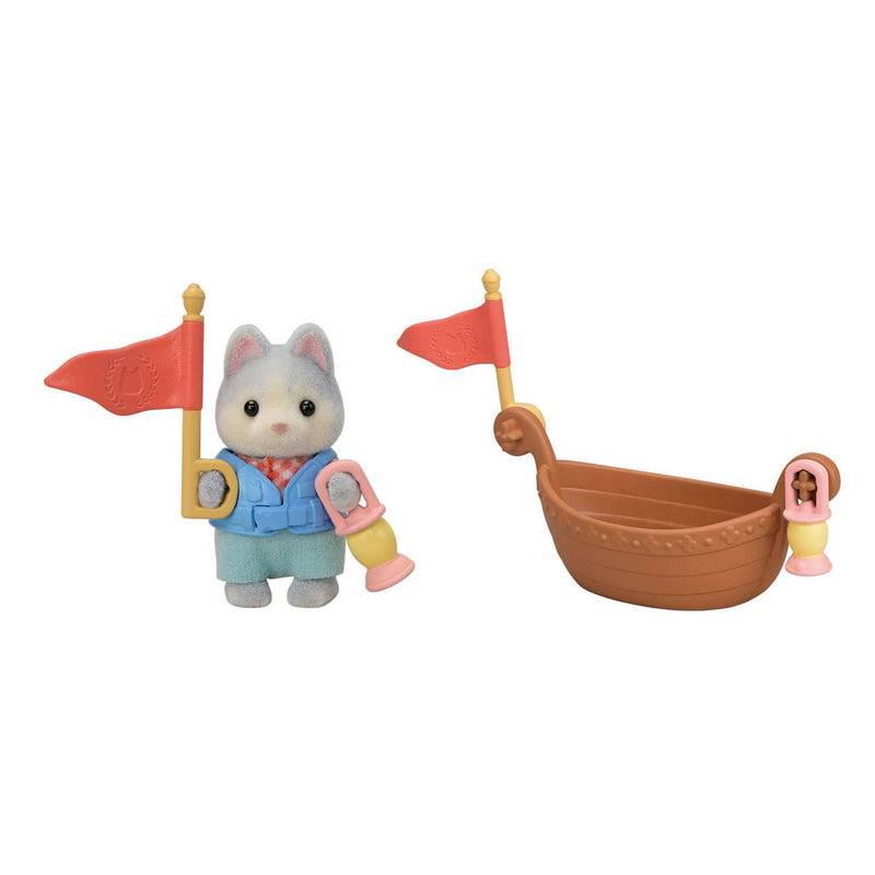 Load image into Gallery viewer, Sylvanian families 5761 geheime bos waterval set- inclusief 1 fluweelzachte baby speelfiguur
