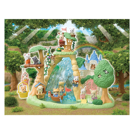 Sylvanian families 5761 geheime bos waterval set