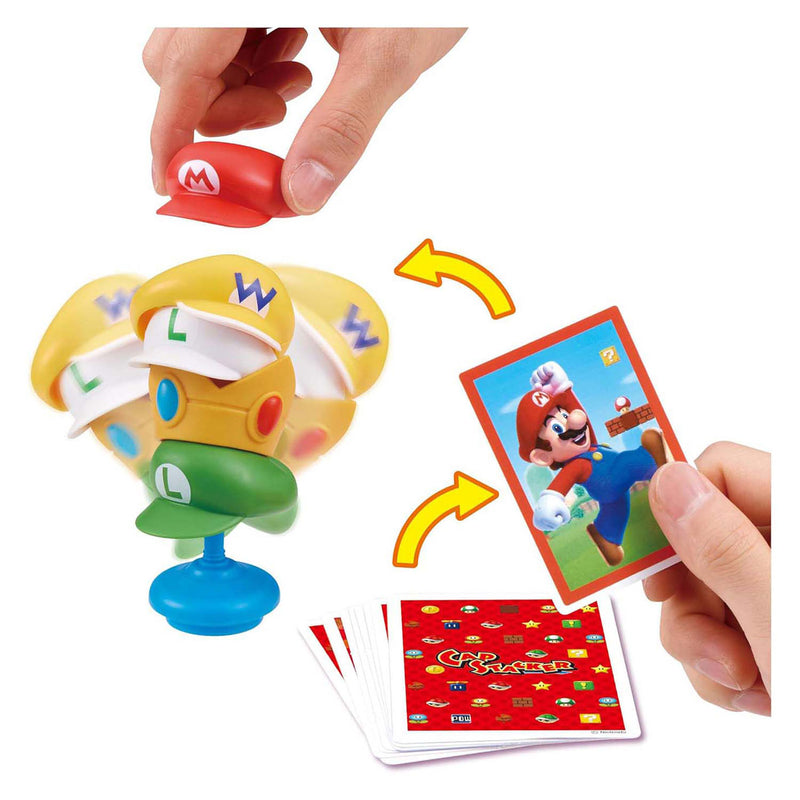 Load image into Gallery viewer, Epoch the super mario cap stacker balansspel
