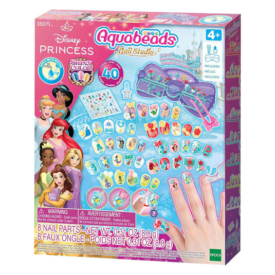 Aquabeads nagelstudio disney princess