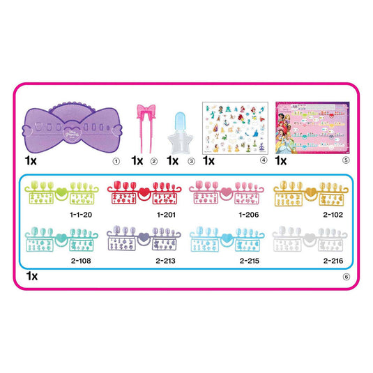 Aquabeads nagelstudio disney princess