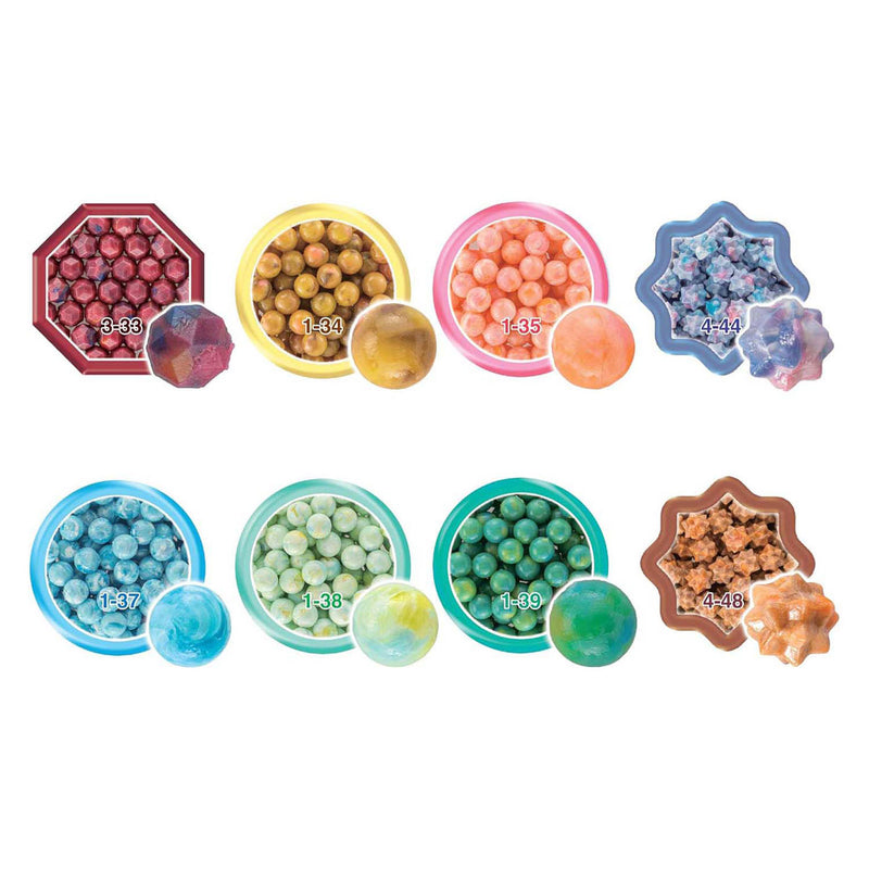 Load image into Gallery viewer, Aquabeads navulling multikleuren parel mix- meerdere kleuren in 1 parel - watercolourbeads- 800 parels
