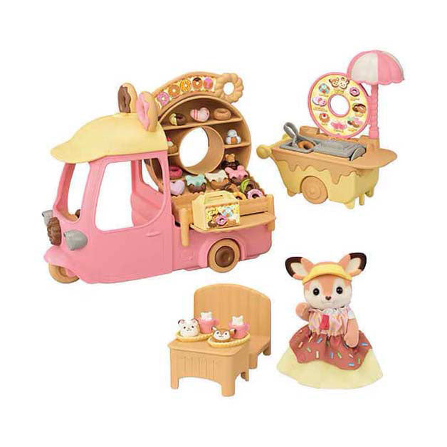 Afbeelding laden in galerijviewer, Sylvanian families 5808 dip dip donut wagen
