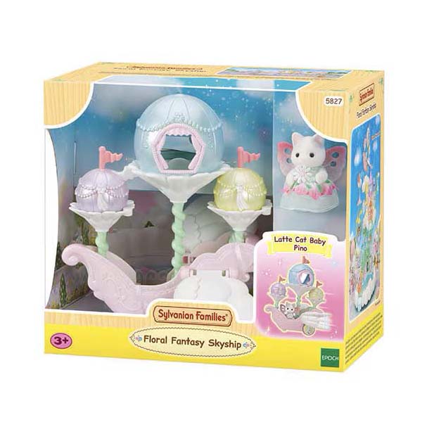 Load image into Gallery viewer, Sylvanian families 5827 bloemen fantasie schip
