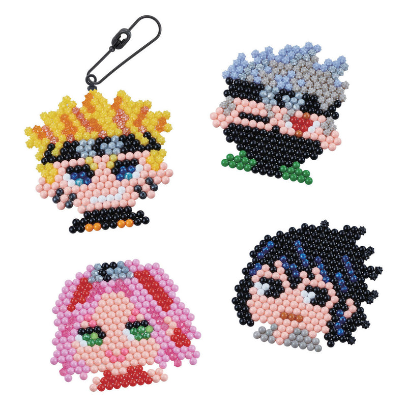 Load image into Gallery viewer, Aquabeads naruto sleutelhanger knutselset- parels die met water aan elkaar plakken

