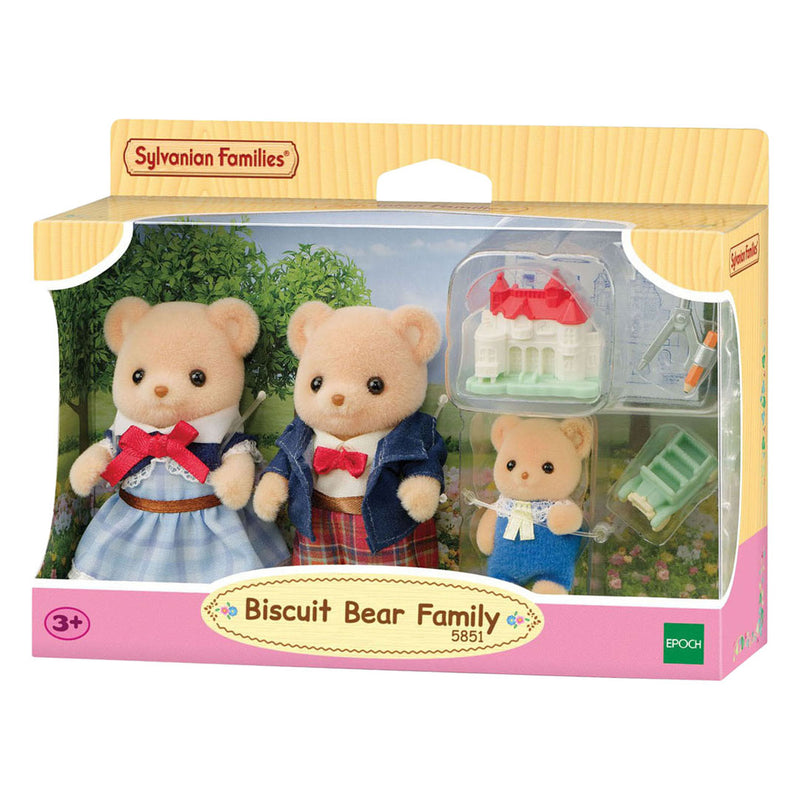 Load image into Gallery viewer, Sylvanian families 5851 familie biscuit beer- extra fluffy zacht
