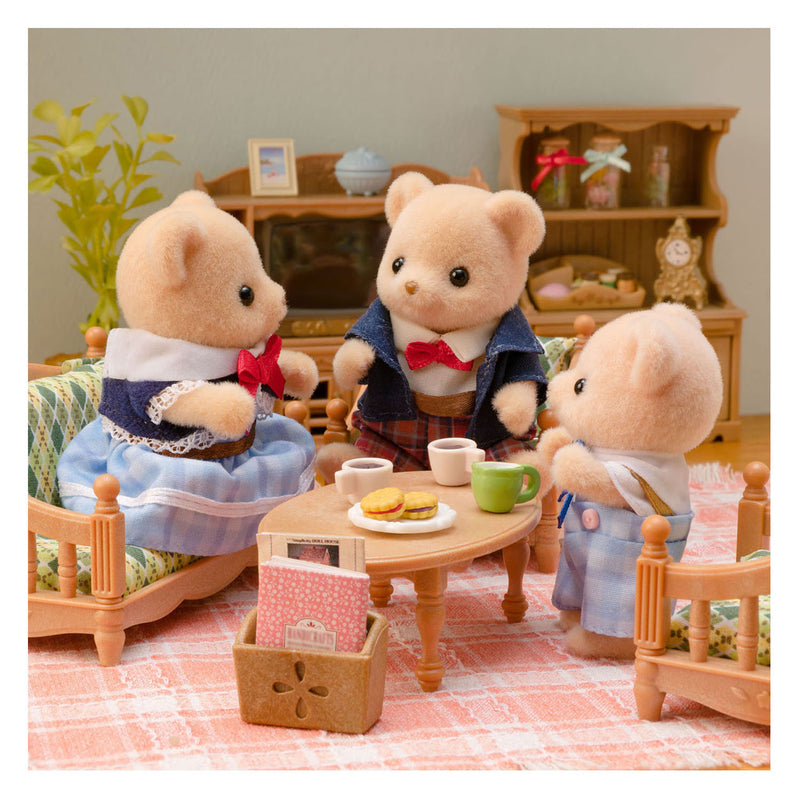 Load image into Gallery viewer, Sylvanian families 5851 familie biscuit beer- extra fluffy zacht
