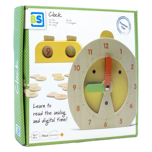 BS Toys Houten Leerklok Kinderspel