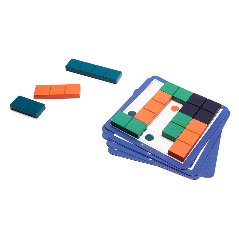 Load image into Gallery viewer, Bs toys vierkant puzzel hout - vormenspel
