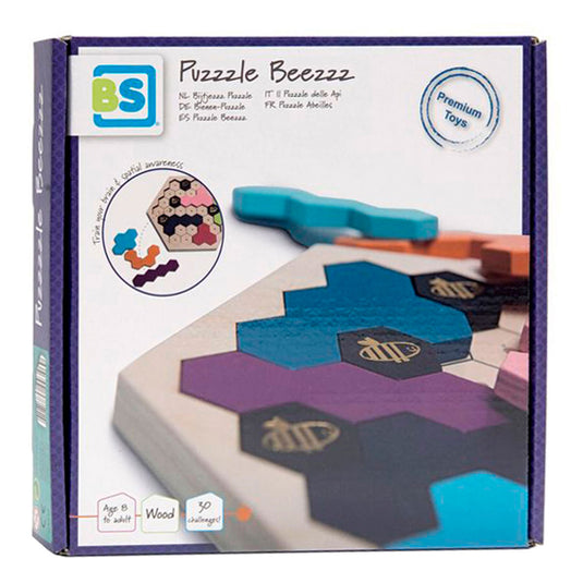 Bs toys bijtjezzz puzzzel hout - kinderspel