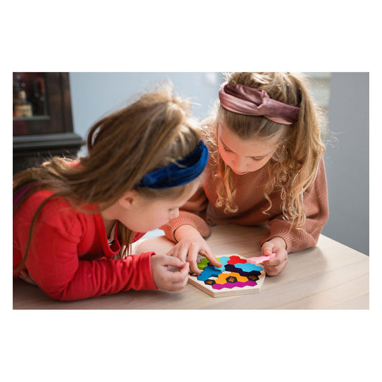 Bs toys bijtjezzz puzzzel hout - kinderspel