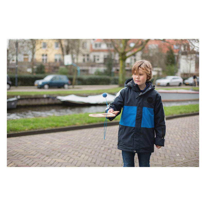 Load image into Gallery viewer, Bs toys zwaai en swing houten racket - buitenspel
