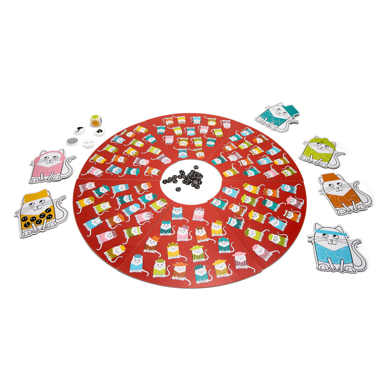 Load image into Gallery viewer, Bs toys poezen met hoeden - kinderspel
