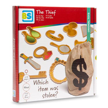 Bs toys the thief spel - de dief - buiten en binnenspeelgoed - educatief speelgoed - kinderspel - 2-10 spelers - speelgoed van het jaar - cadeau kind - geheugenspel - houten speelgoed - gezelschapspellen kinderen