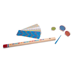Bs toys blaaspijp - buitenspeelgoed - vanaf 6 jaar - papierspel - fsc - hout