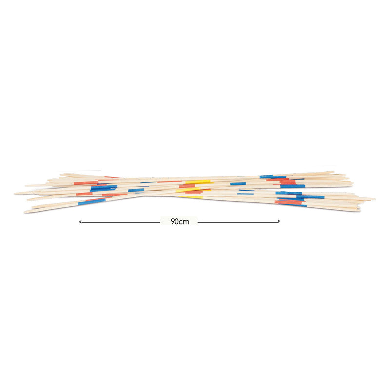 Load image into Gallery viewer, Bs toys mikado - grote stokken - hout - buitenspeelgoed - familiespel - cadeau kind
