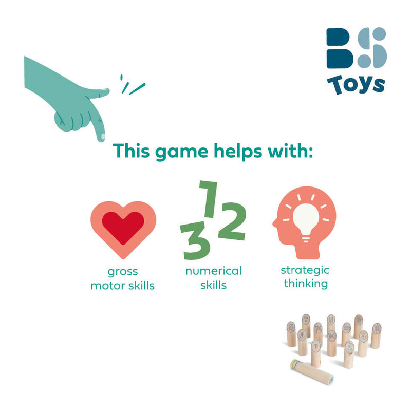 Load image into Gallery viewer, Bs toys fins houten werpspel
