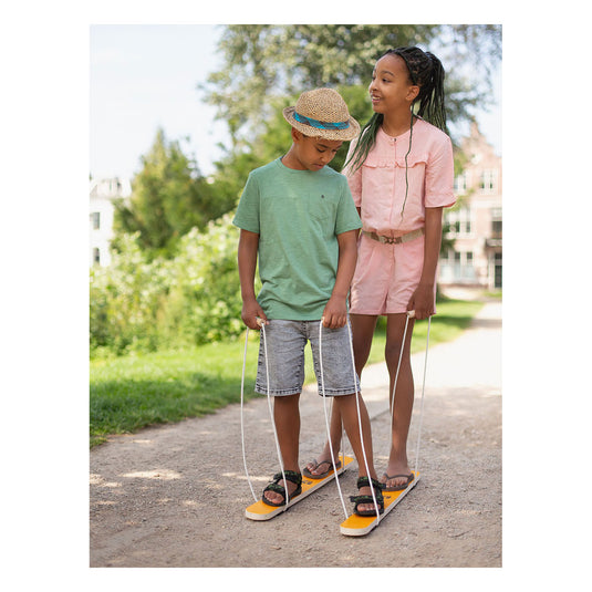 Bs toys houten loopski's voor 2 personen, 90cm