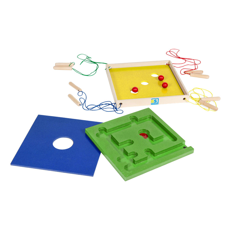 Load image into Gallery viewer, Bs toys houten balansspel ballen
