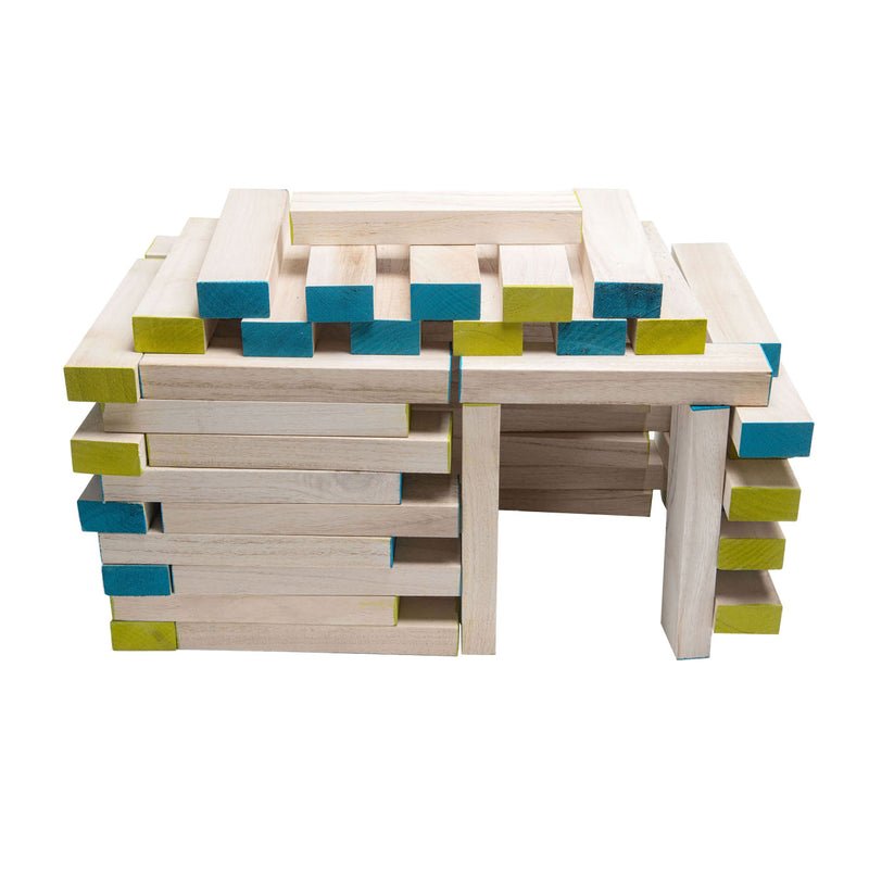 Load image into Gallery viewer, Bs toys mega houten wiebeltoren spel, 61dlg.
