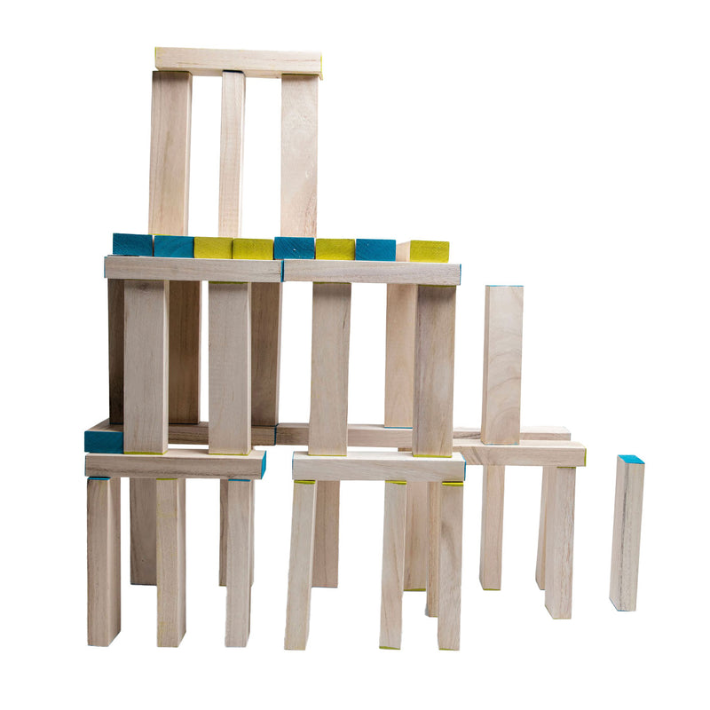 Load image into Gallery viewer, Bs toys mega houten wiebeltoren spel, 61dlg.
