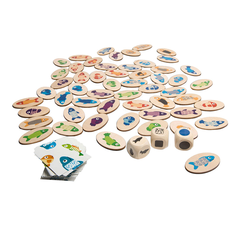 Load image into Gallery viewer, BS Toys Houten Spel Vind de Vis
