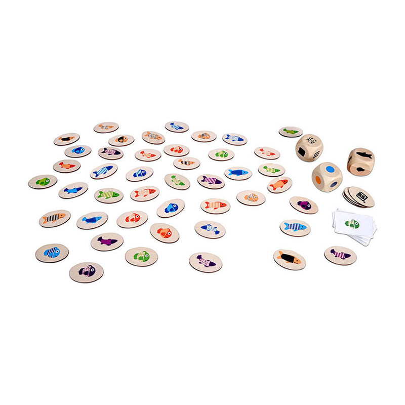 Load image into Gallery viewer, BS Toys Houten Spel Vind de Vis
