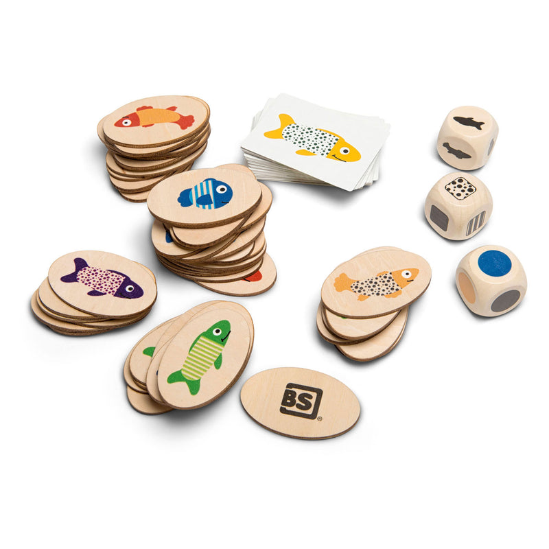Load image into Gallery viewer, BS Toys Houten Spel Vind de Vis
