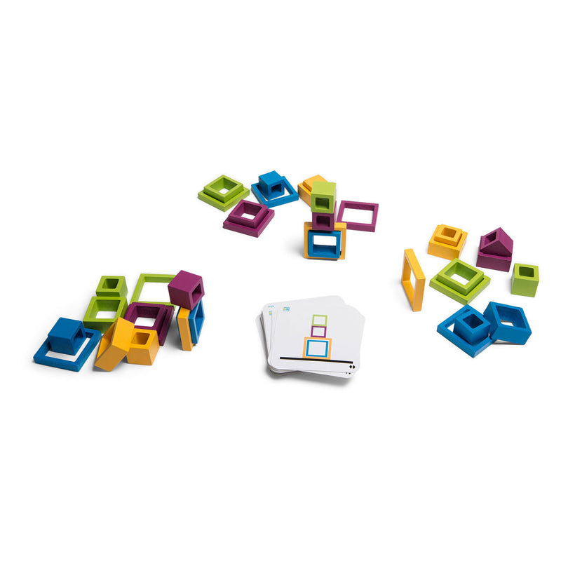 Load image into Gallery viewer, Bs toys houten frames vorm en kleuren spel
